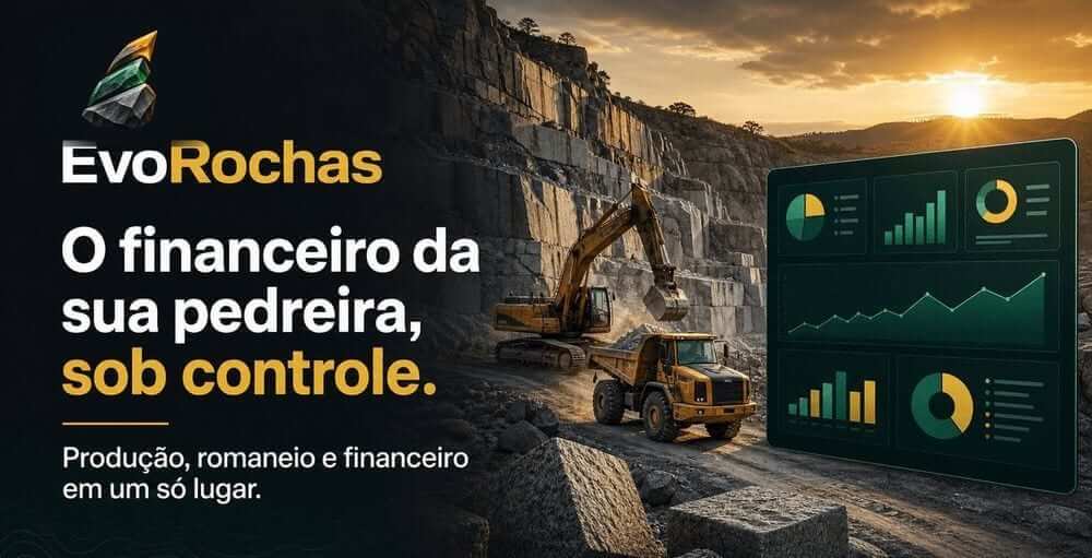 EvoRochas, sistema de gestão para pedreiras da Web Evolui