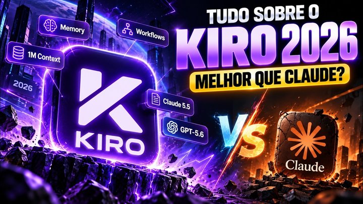 KIRO 2026: A IA da Amazon que pode SUPERAR o Claude Code?